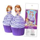 Edible Wafer Paper Cupcake Decorations - Sofia The First